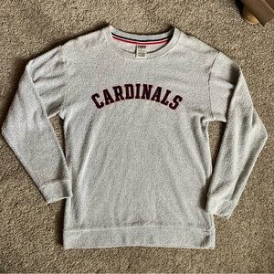 PINK by Victoria’s Secret St Louis Cardinals MLB Terry Pullover Women’s Size XS